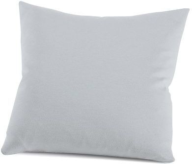 Schlafgut Kissenbezug »Nelke«, (1 St.), Interlock-Jersey, soft und weich grau  1x 40x40 cm