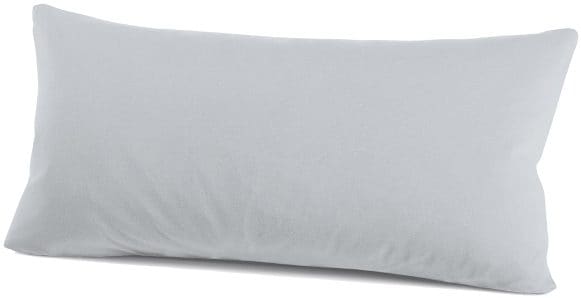 Schlafgut Kissenbezug »Nelke«, (1 St.), Interlock-Jersey, soft und weich grau  1x 40x80 cm