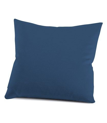 Schlafgut Kissenbezug »Nelke«, (1 St.), Interlock-Jersey, soft und weich blau  1x 40x40 cm