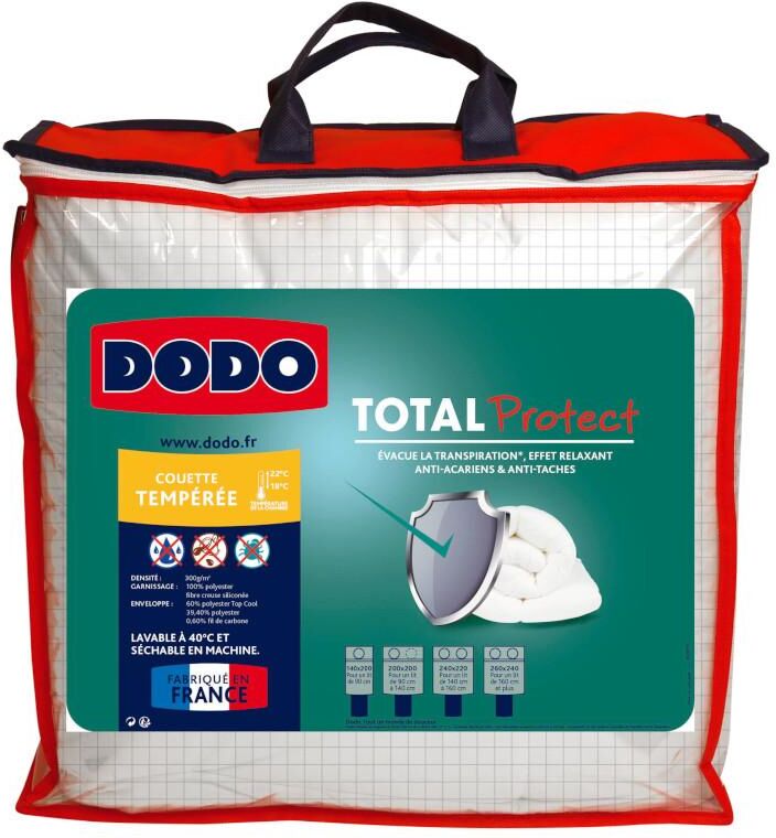 DODO Bettdecke für milde Temperaturen TOTAL PROTECT - 140x200 cm