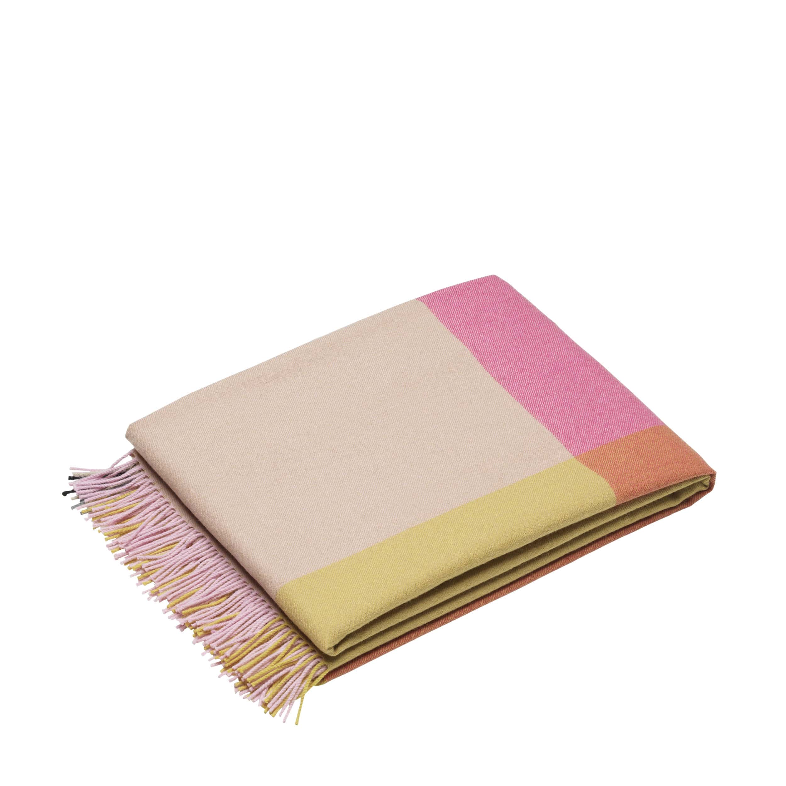 Vitra Colour Block Blanket Decke  rosa