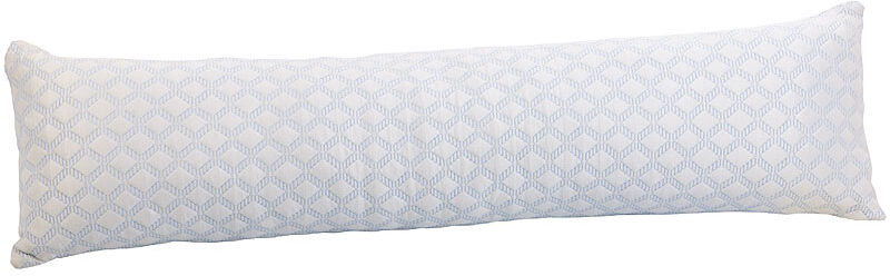 newgen medicals Memory-Foam-Kissen für Seitenschläfer, 127 x 35 x 20 cm