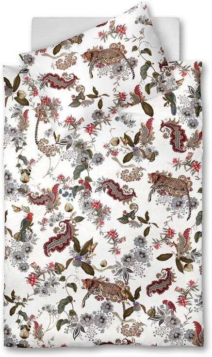 FLEURESSE Satin Bettwäsche Flower Art 70x90cm / 140x200cm beige   4132