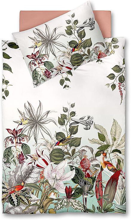 FLEURESSE Satin Bettwäsche Flower Art 70x90cm/140x200cm  Exotic bunt   4194