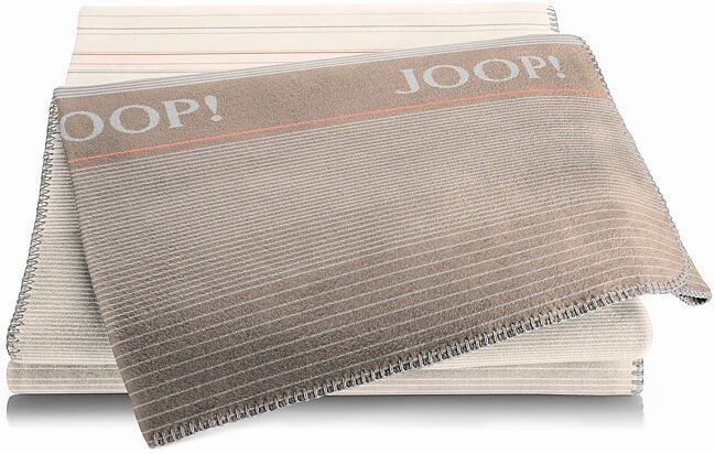 JOOP Wohndecke - Veloursdecke 150x200cm Palosade Creme beige   746788