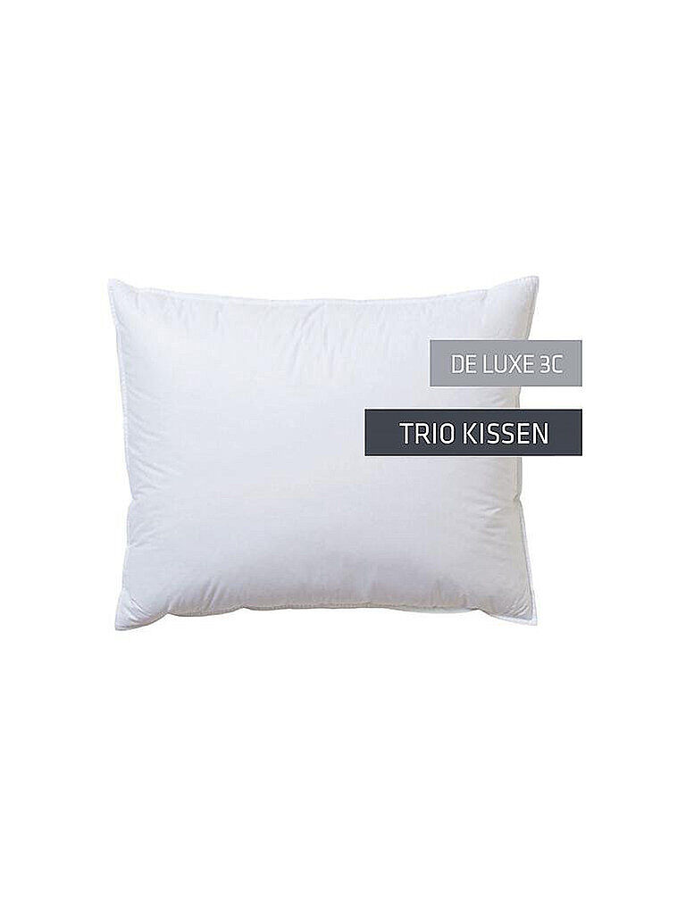 KAUFFMANN Trio-Kissen "De Luxe 3C" 40x60cm (200g/2x20g) weiß   408595