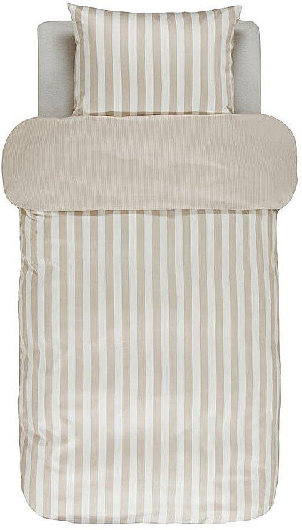 Marc O' Polo HOME Satin-Bettwäsche "Classic Stripe" 70x90cm/140x200cm  beige   730001-100AT