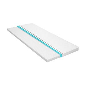 vidaXL Matratzenauflage 80 x 200 cm Kaltschaum Ei-Profil 6 cm