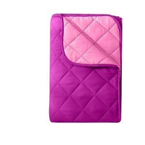 wometo Microfaser Sommer Steppbett im Wende-Design 155x220 – OekoTex lila und pink kochfest 95° Leichtsteppbett I ohne Bezug verwendbar I farbig & bunt Stepp