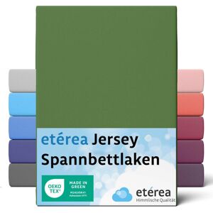 Comfort Jersey Spannbettlaken Kaktus 90x200 cm - 100x200 cm - Kaktus - Etérea