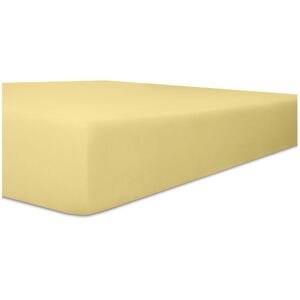 WÄSCHEFABRIK KNEER E.K. Kneer Vario-Stretch Spannbetttuch für Matratzen bis 30 cm Höhe Qualität 22 Farbe creme 70-80x190-220 cm