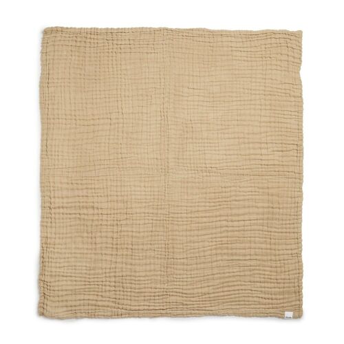 Elodie Crinkled Blanket - Pure Khaki