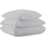 Bobby's Bedware Bettwäsche-Set aus Renforcé - grau - 135x200 / 80x80 cm