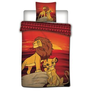 The Lion King Disney Lion King dynebetræk sengetøj sæt Vendbar 140x200+63x63cm