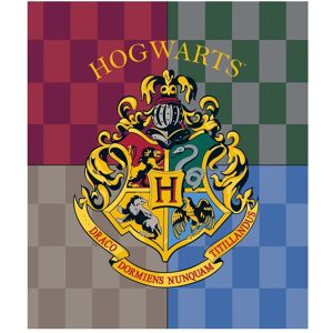 Warner Bros. Harry Potter Hogwarts coral tæppe fleece tæppe