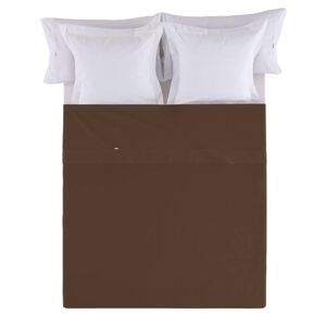 GreatTiger Top sheet Alexandra House Living Coffee 190 x 270 cm