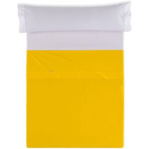 GreatTiger Top sheet Alexandra House Living Mustard 240 x 270 cm