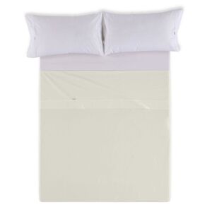 GreatTiger Top sheet Alexandra House Living Cream 220 x 275 cm