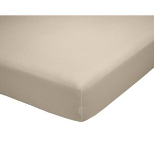 GreatTiger Fitted sheet Alexandra House Living QUTUN Taupe 160 x 200 cm