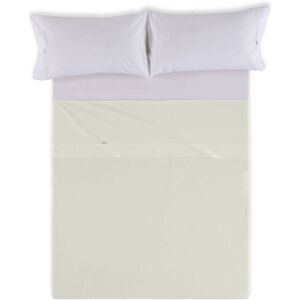 GreatTiger Top sheet Alexandra House Living Cream 240 x 275 cm