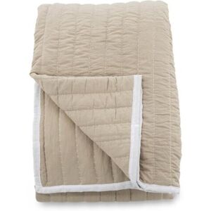 ebuy24 Juni sengetæppe 150x250cm beige, hvid.