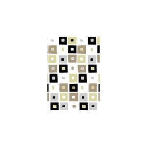 Geyser Square Spots polyester badeforhæng 180x200 cm