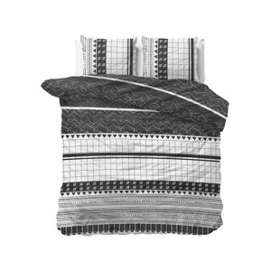 Royal Textile Arctic Stripe Sengesæt, Hvid, 240 X 220 Cm