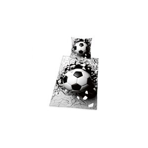 MCU Fodbold 3D Sengetøj - 100 Procent Bomuld