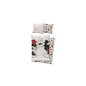 MCU Disney Minnie og Mickey Mouse Sengetøj - 100 procent bomuld