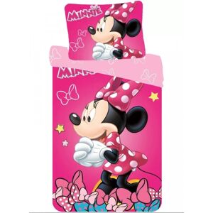 Disney Minnie Mouse dynebetræk Sengesæt 140x200+70x90cm Pink