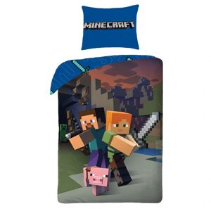 Minecraft Goodguys dynebetræk Sengesæt 140x200 + 70x90cm Multicolor