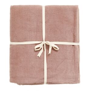 Nordal Yoga Cotton Blanket 150x200 cm - Rose