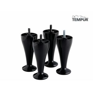 Tempur Designer Ben Champagne 4stk H: 12cm - Sort