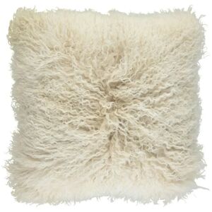 Natures Collection Cushion of Tibetan Sheepskin 40x40 cm - Arctic Sunrise