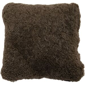 Natures Collection New Zealand Sheepskin Cushion 40x40 cm - Taupe