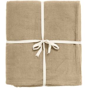 Nordal Yoga Cotton Blanket 150x200 cm - Beige