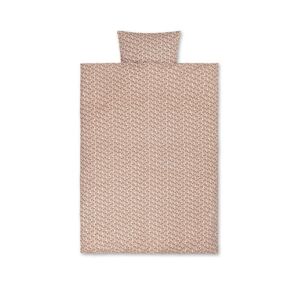 Ferm Living Strawberry Field Bedding Junior 100x140 cm - Rose