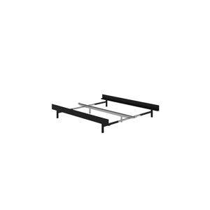 Moebe Adjustable Bed Frame 179x90/180 cm - Black