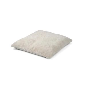 Natures Collection Maxi Float Cushion New Zealand Sheepskin Short Wool Single Side 90x90 cm - Pearl