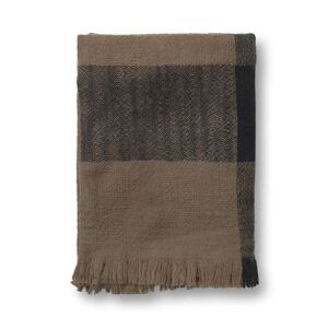 Ferm Living Dry Blanket 120 x 180 cm - Sugar Kelp/Black