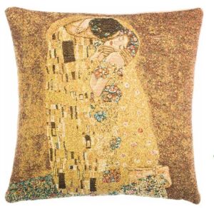 Poulin Design Gustav Klimt Pude 48x48 cm - Kysset