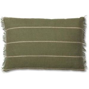 Ferm Living Calm Cushion 40x60 cm - Olive/Off-White