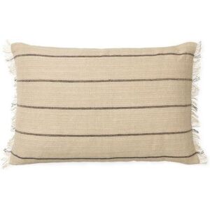 Ferm Living Calm Cushion 40x60 cm - Camel/Black