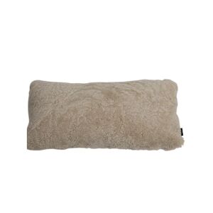 Natures Collection New Zealand Sheepskin Cushion 30x60 cm - Pearl