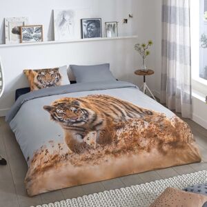 Good Morning sengetøj TIGER 135x200 cm flerfarvet