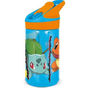 Licens Pokemon drikkedunk med flipfunktion og sugerør - Pikachew, Bulbasaur og Charmander