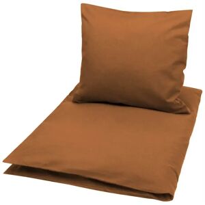 Müsli Junior sengetøj 100x140 cm - Solid ocher - 100% økologisk bomuld -