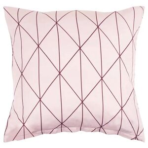 Borg Living Pudebetræk 50x70 cm - Harlequin rose - Lyserød - 100% Bomuldssatin