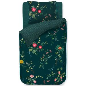 Pip studio sengetøj - 140x200 cm - Fleur grandeur - Blomstret sengetøj - Dobbeltsidet sengesæt - 100% bomuld