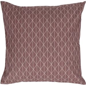 Borg Living Pudebetræk 60x63 cm - Harlequin peach​​​​​​​ - Hovedpudebetræk i 100% Bomuld